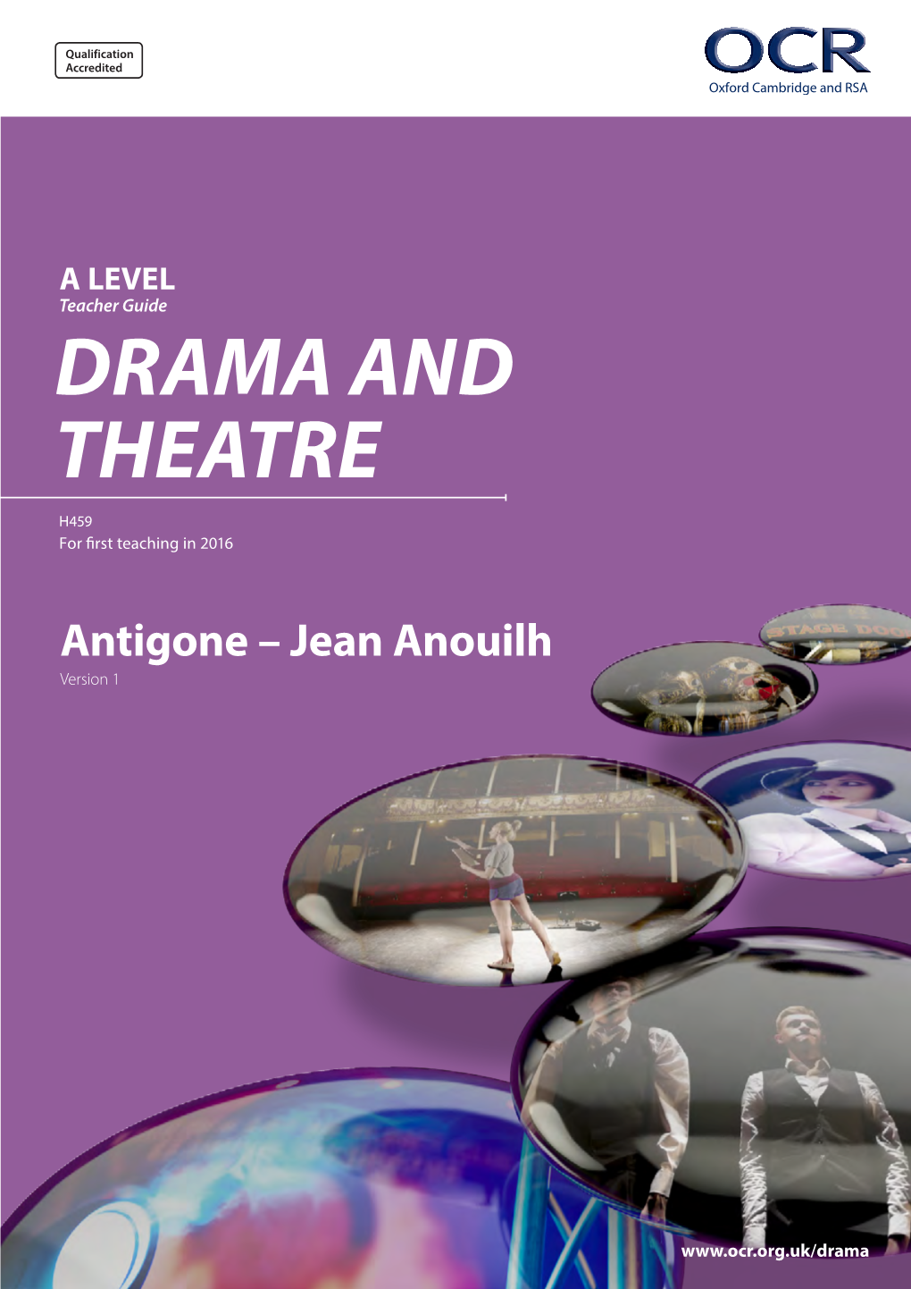 A Level Drama and Theatre Teacher Guide