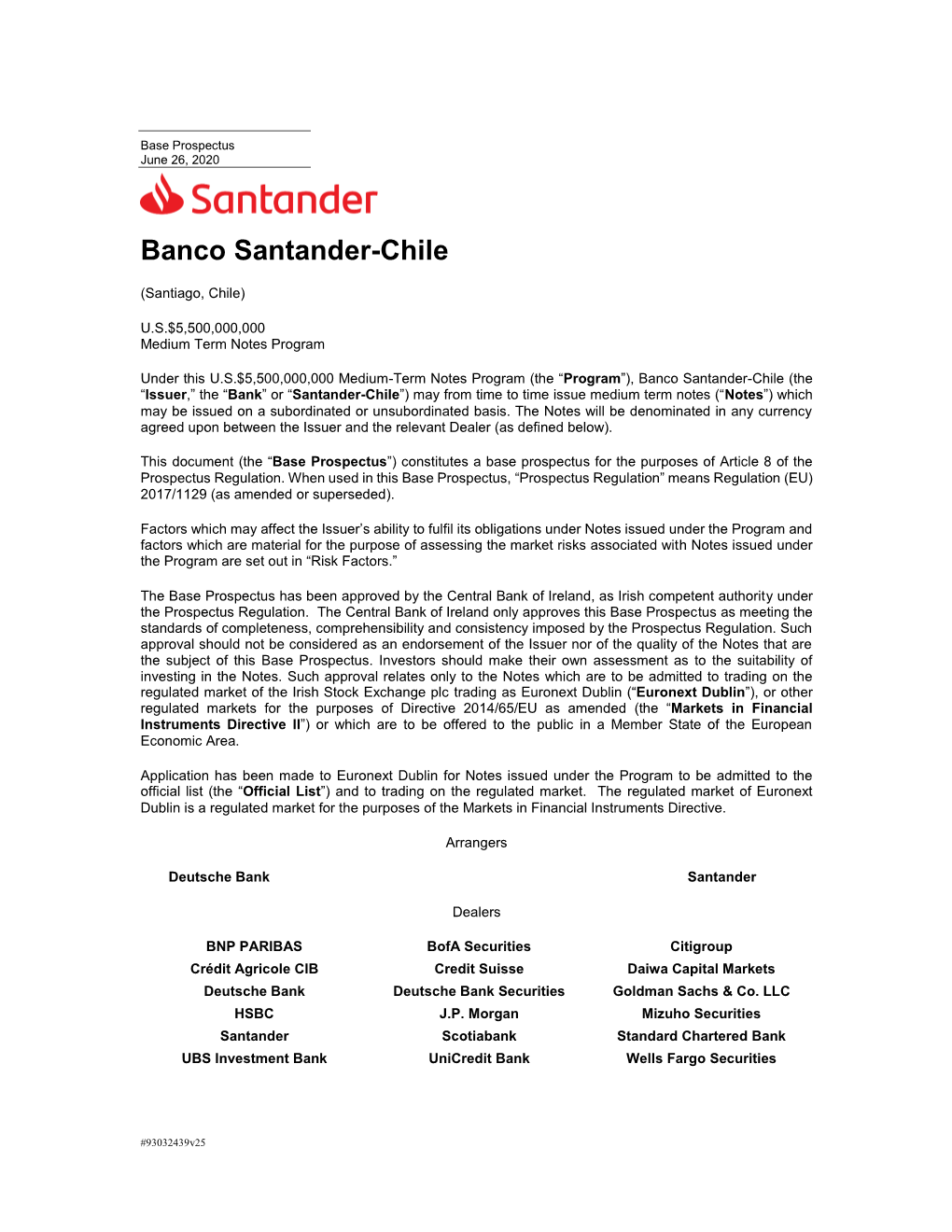 Banco Santander-Chile