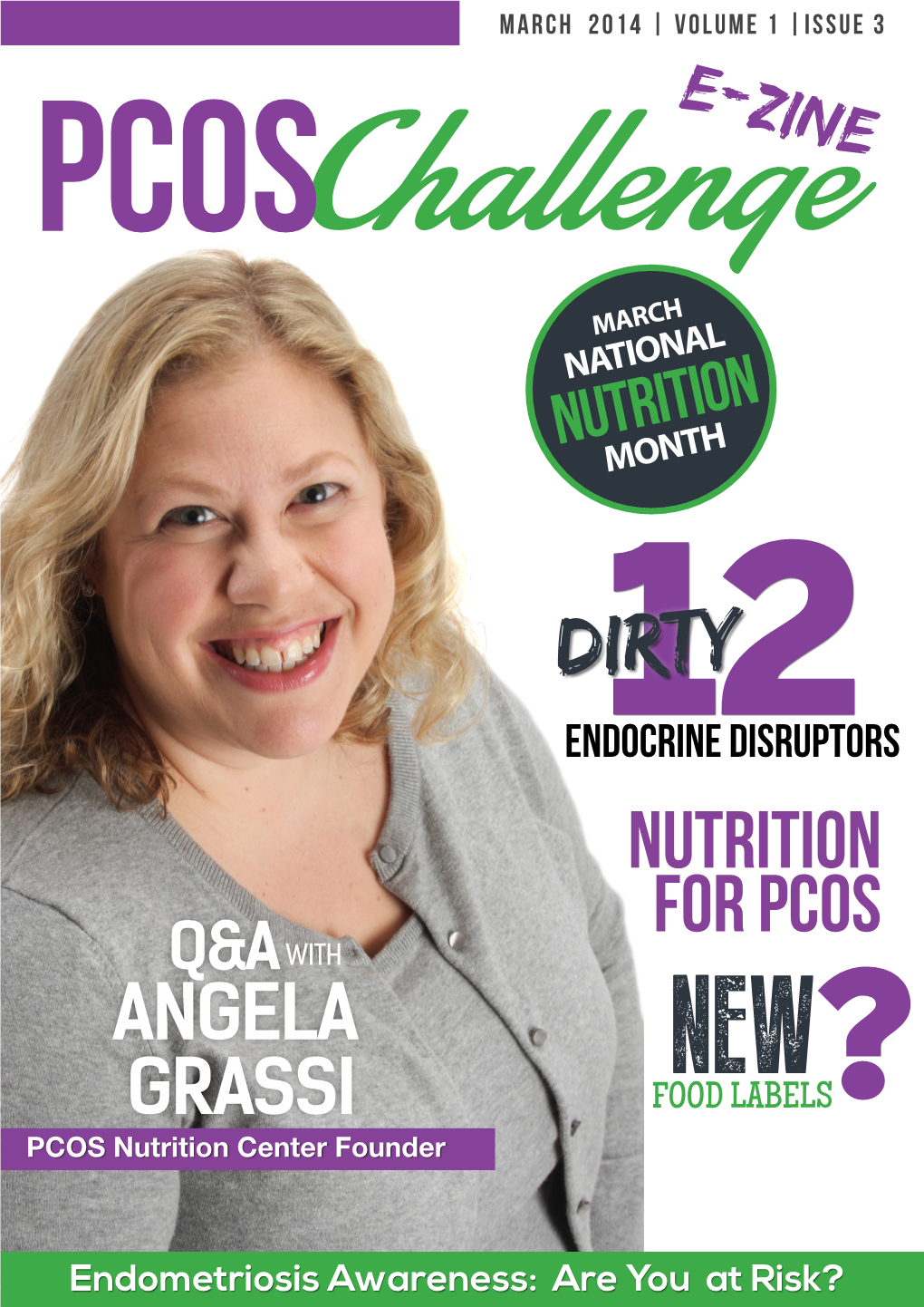 Nutrition for PCOS Q&A with ANGELA NEW GRASSI FOOD LABELS? PCOS Nutrition Center Founder