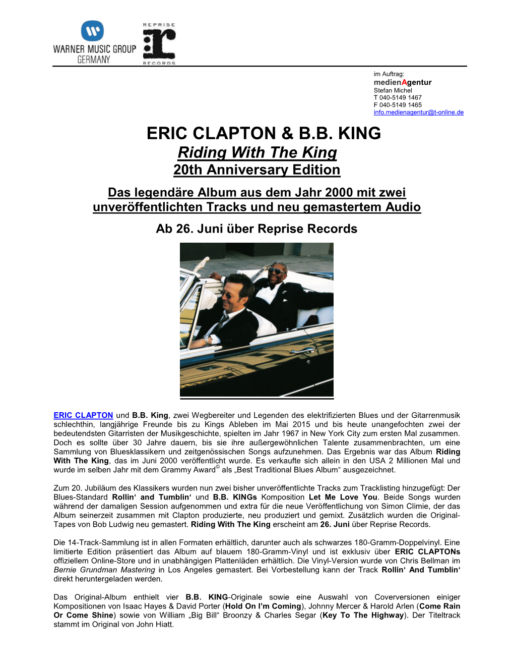 Eric Clapton & B.B. King