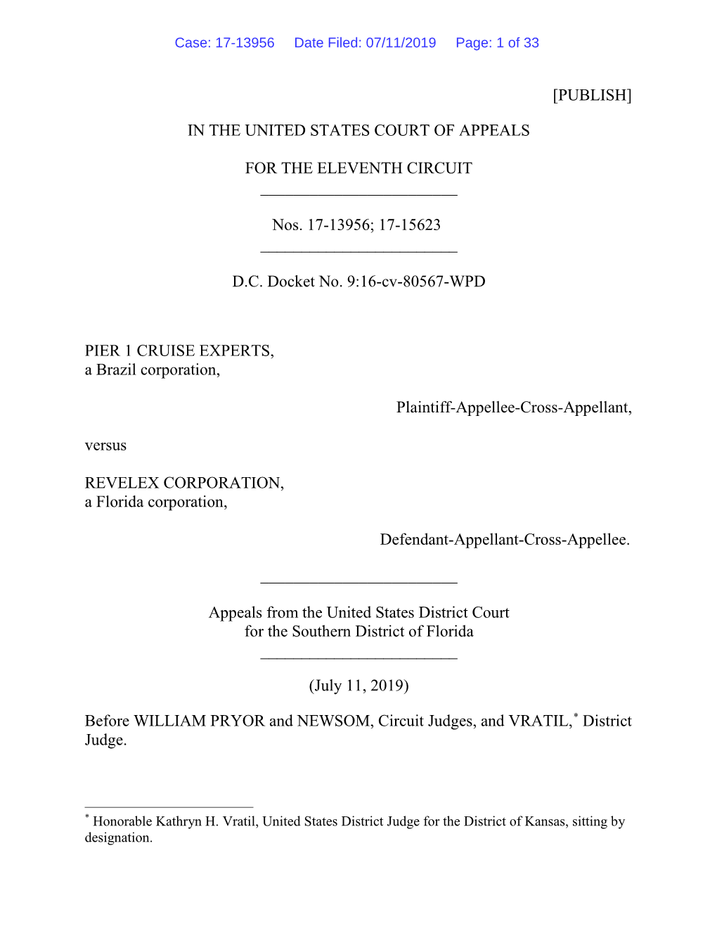 [Publish] in the United States Court of Appeals for The
