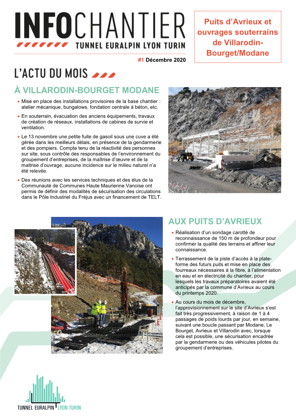 À Villarodin-Bourget Modane Aux Puits D'avrieux