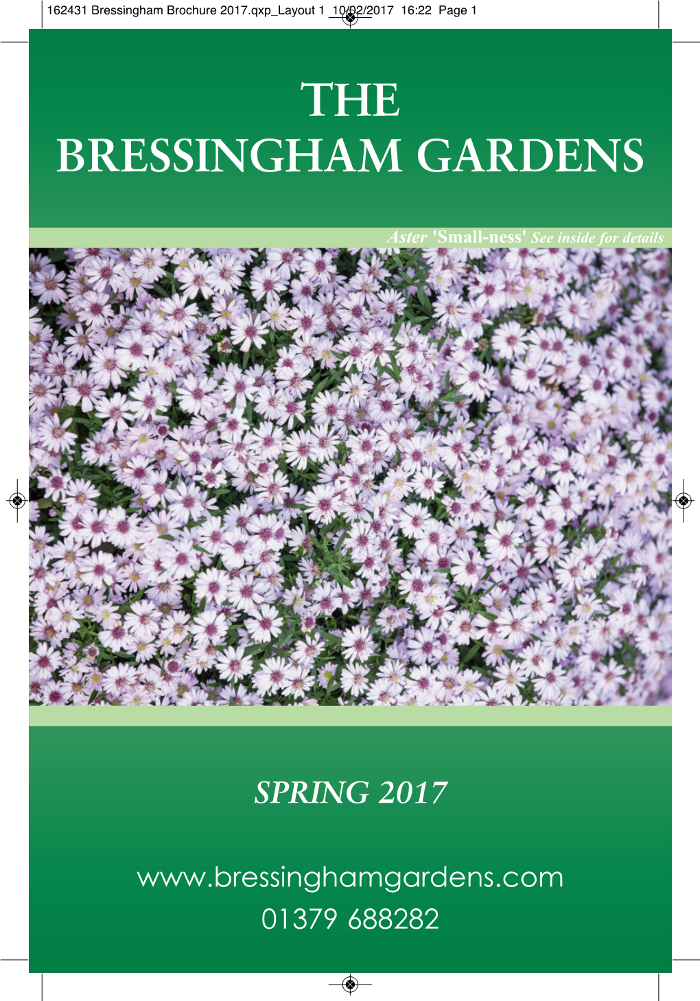 The Bressingham Gardens Order Form