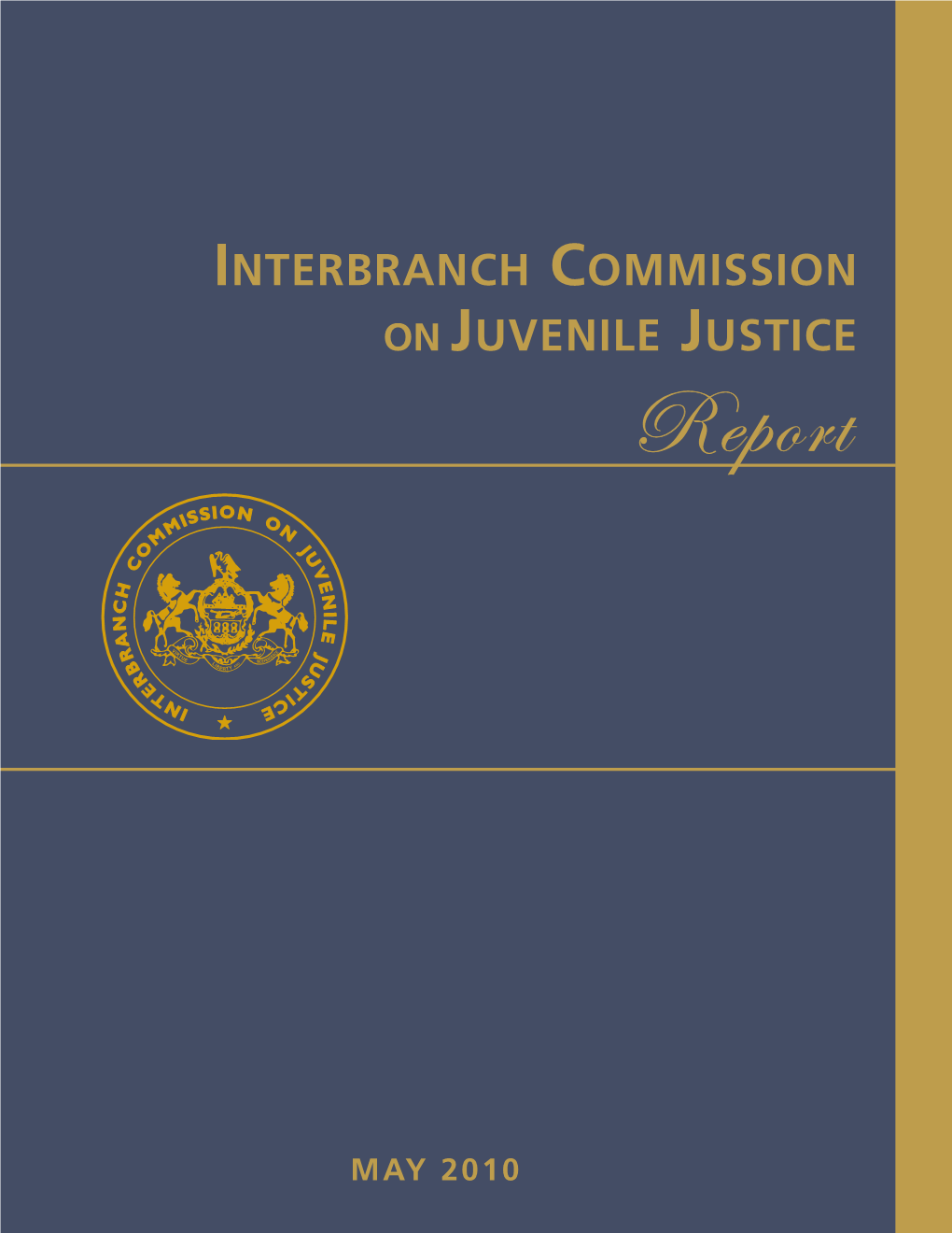‌Interbranch Commission on Juvenile Justice.Pdf