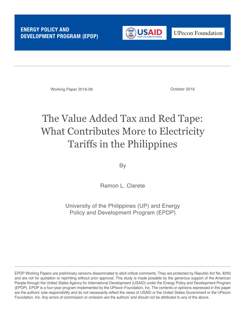 What Contributes More to Electricity Tariffs in the Philippines