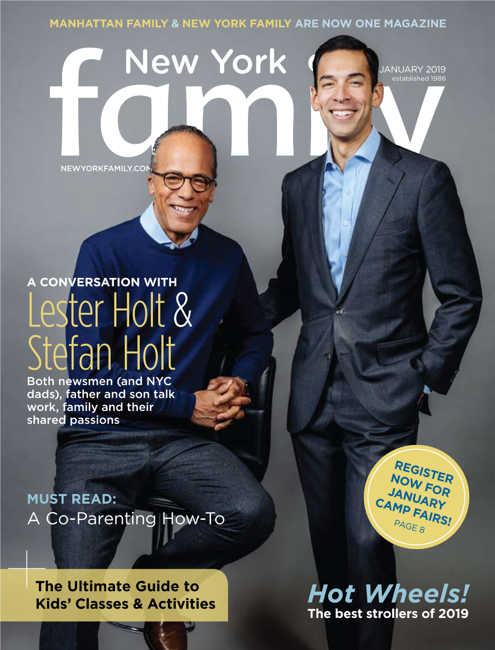 Lester Holt & Stefan Holt