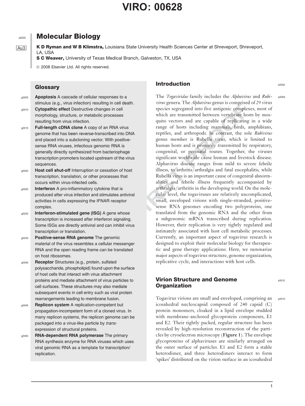 Molecular Biology