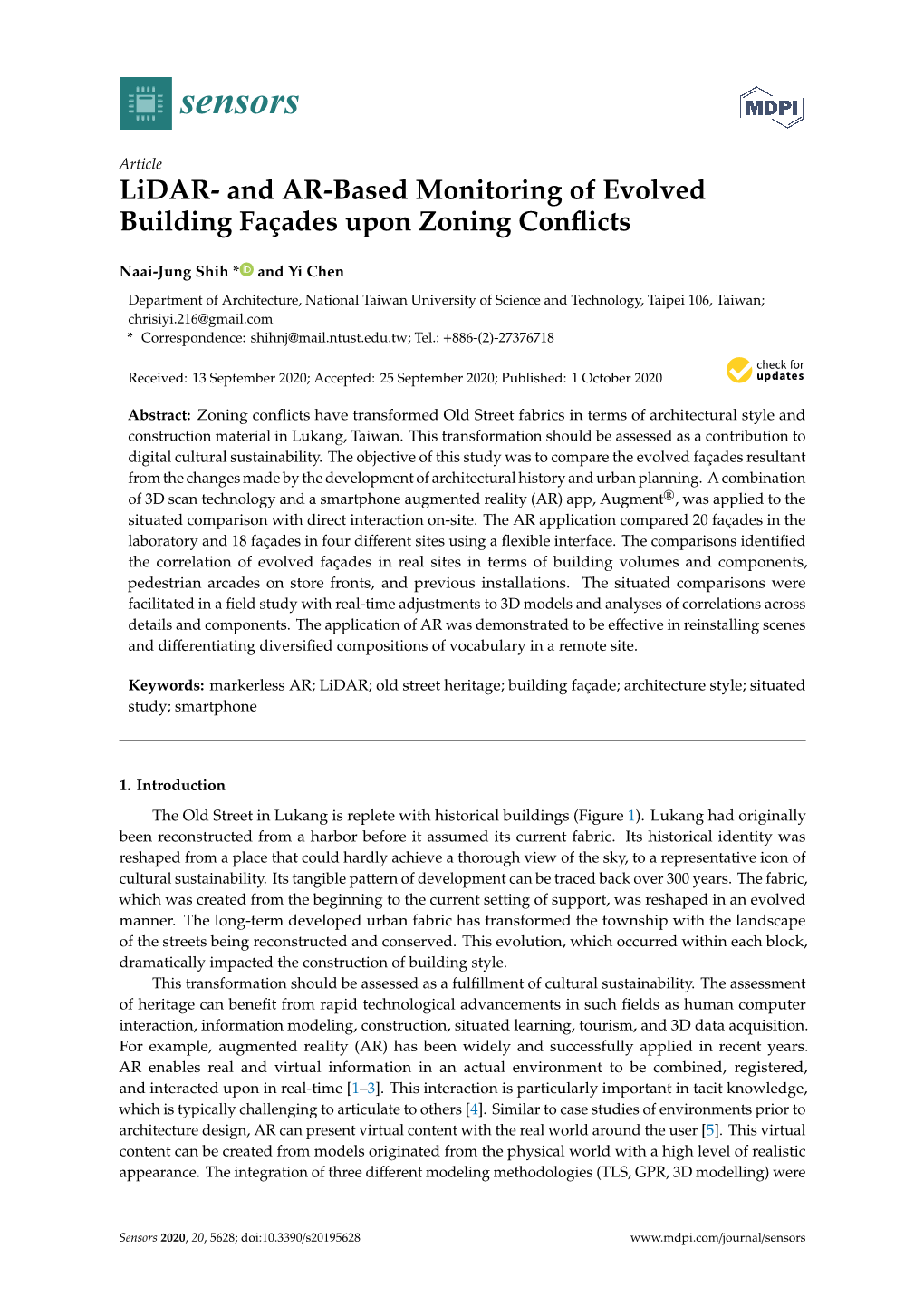 Lidar- and AR-Based Monitoring of Evolved Building Façades Upon Zoning Conﬂicts