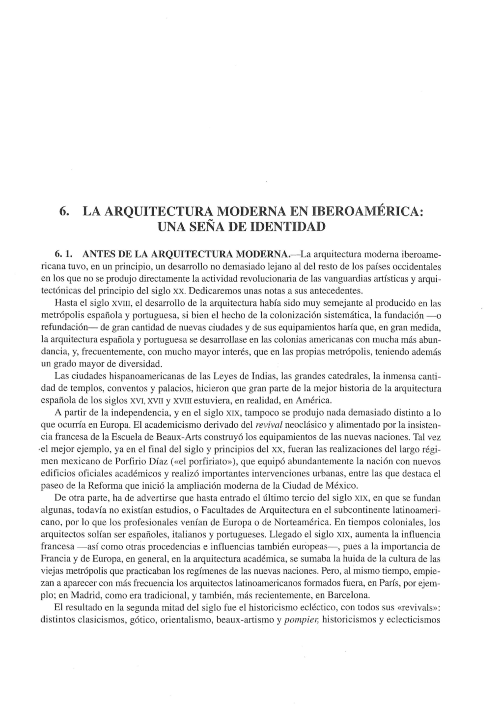 6. La Arquitectura Moderna En Iberoamérica: Una Seña De Identidad