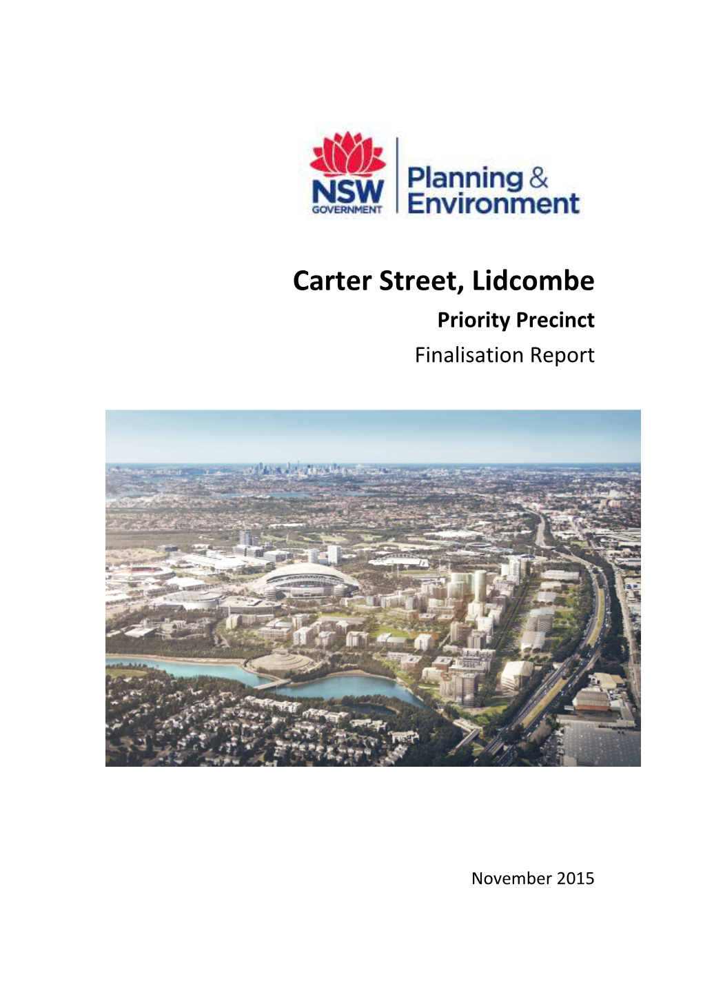 Carter Street Finalisation Report Nov2015