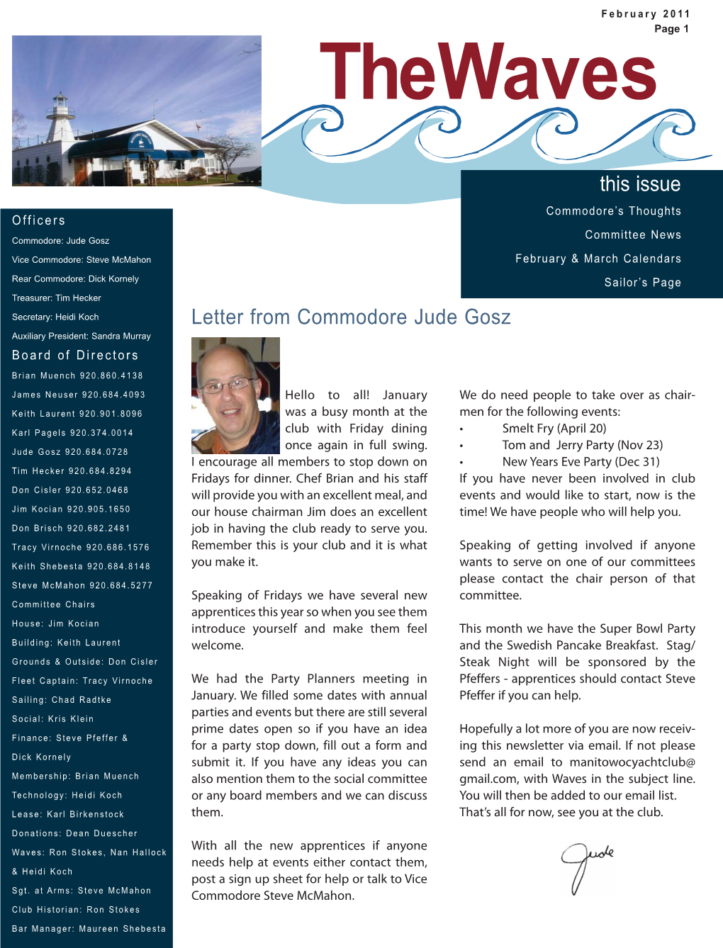 MYC February 2011 Newsletter.Indd