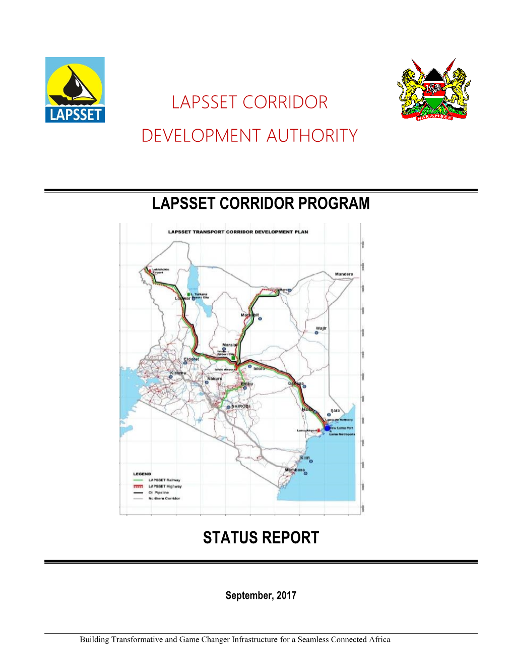 Lapsset Corridor Program Status Report