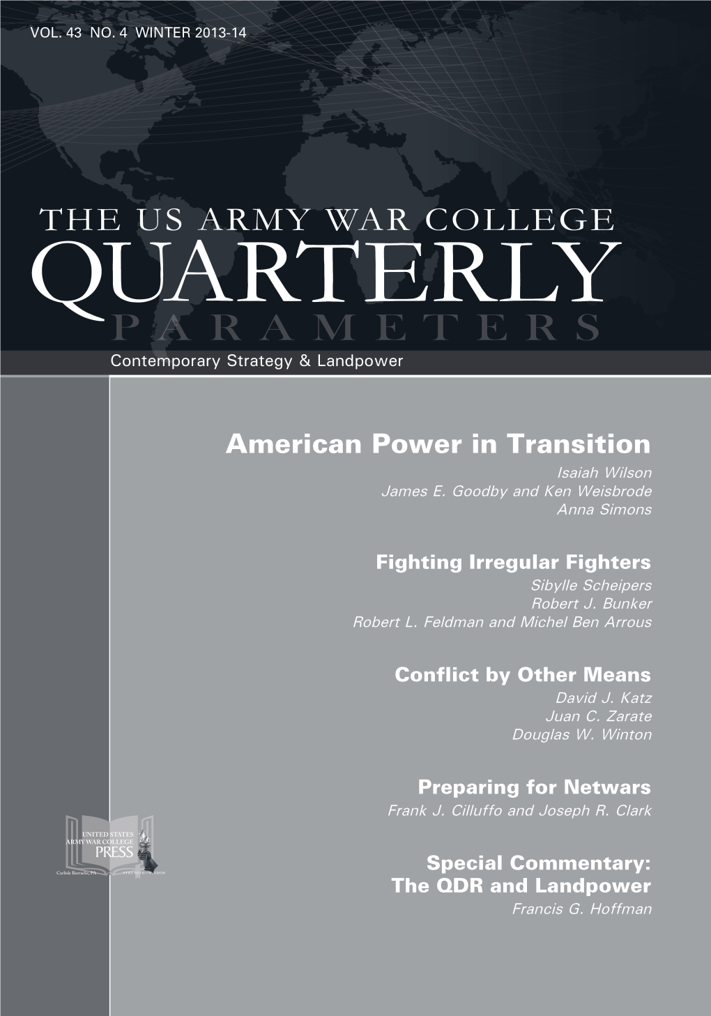 US Army War College Quarterly: Parameters