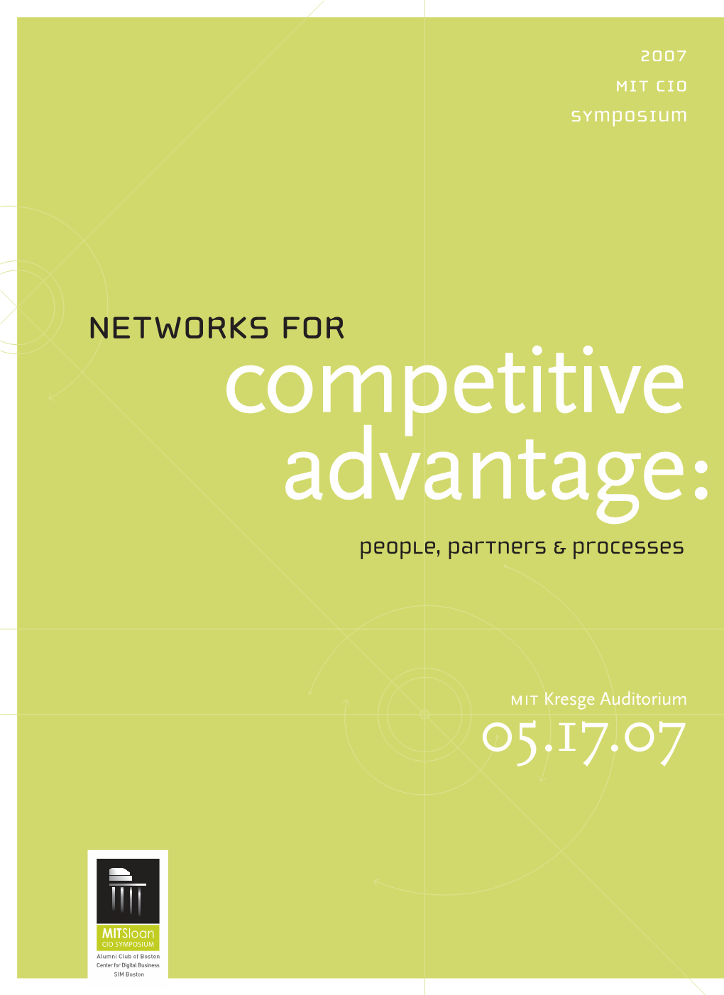Networks for Competitive Advantage: People, Partners & Processes