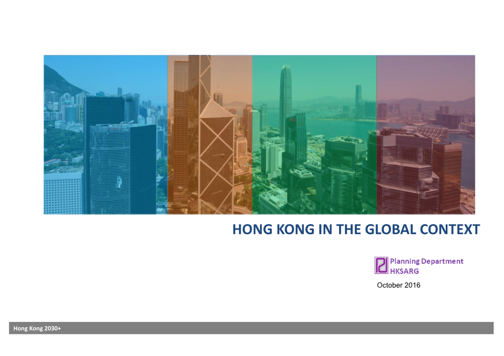 (1) Hong Kong in the Global Context