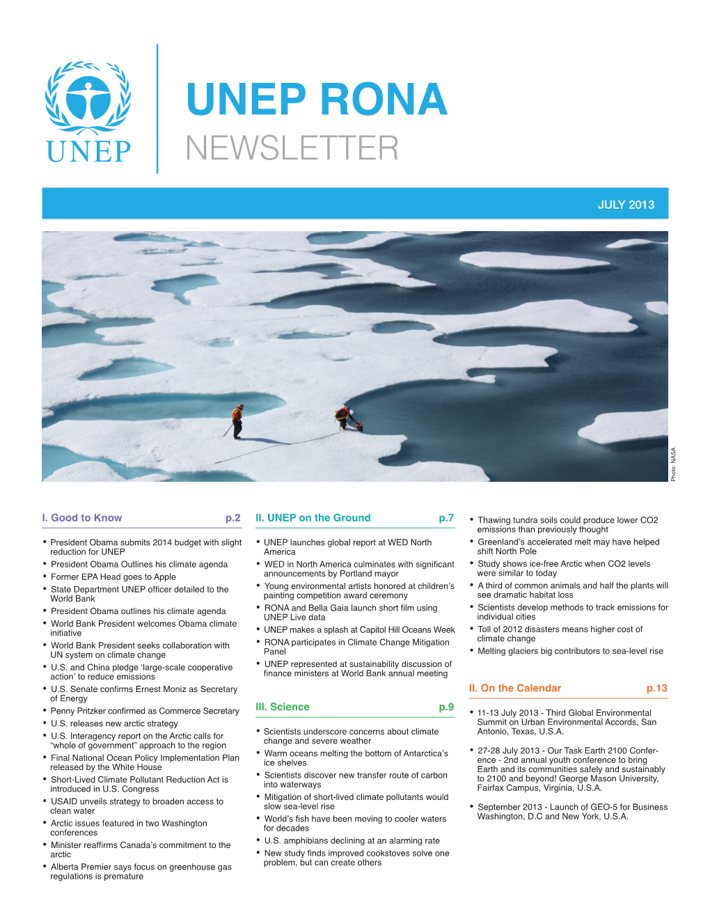 Unep Rona Newsletter