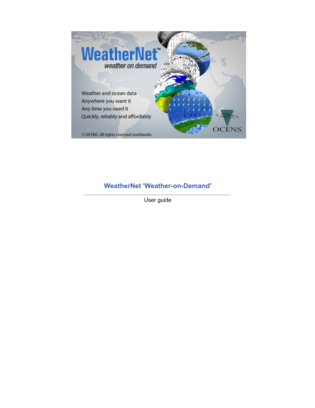 OCENS Weathernet 4