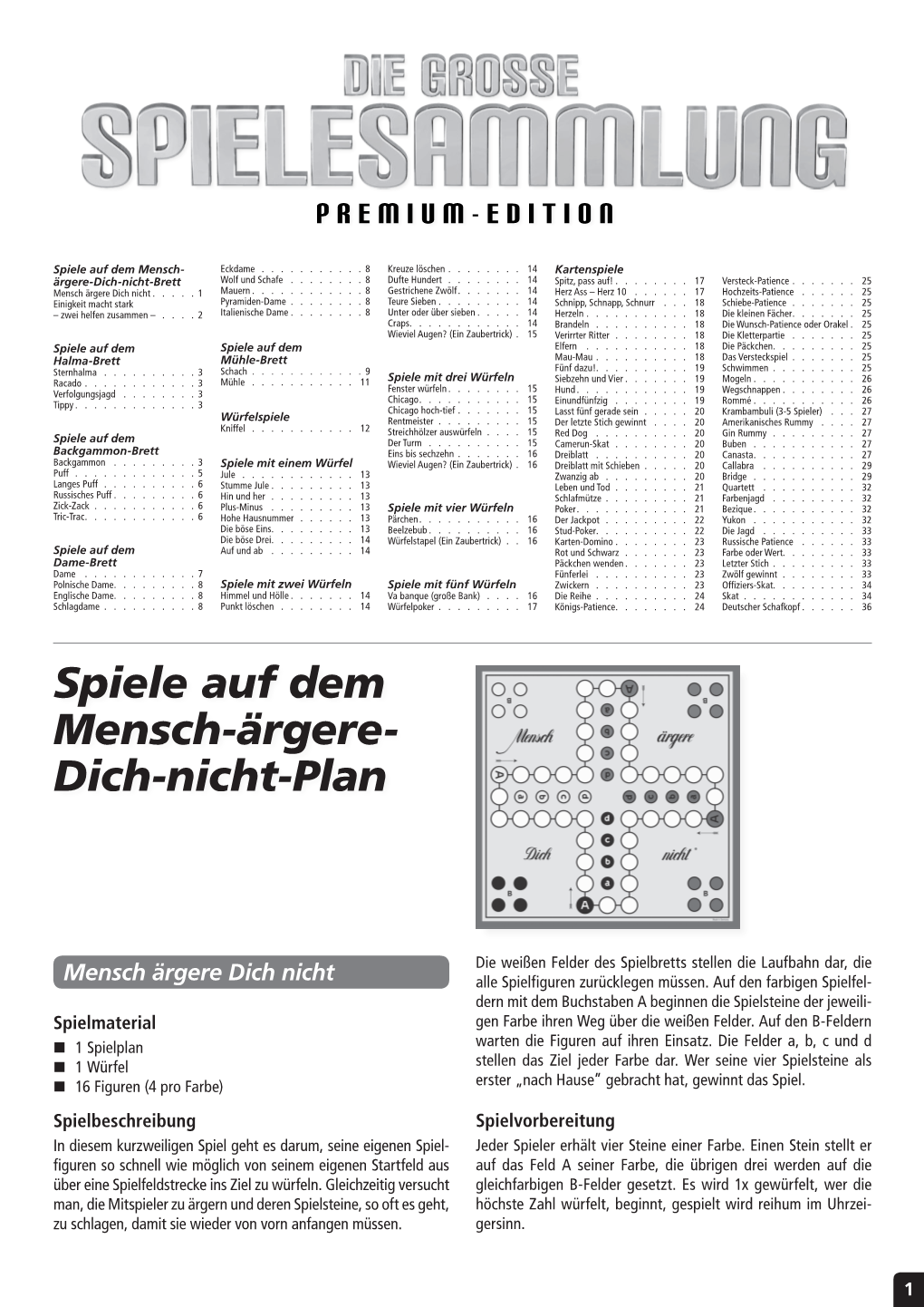 Spiele Auf Dem Mensch-Ärgere- Dich-Nicht-Plan