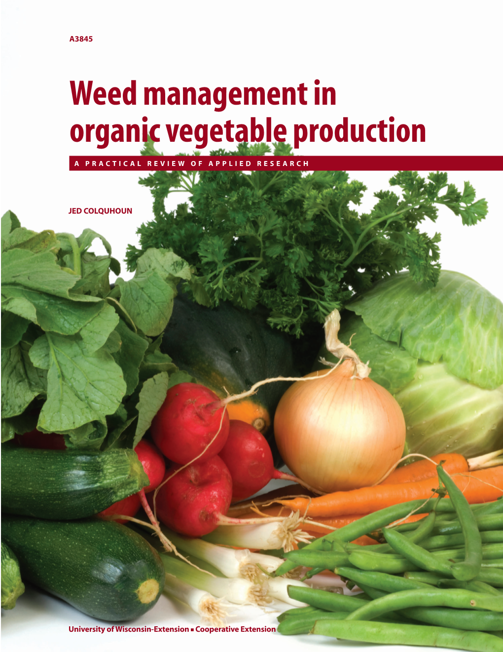 Weed Management in Organic Vegetable Production