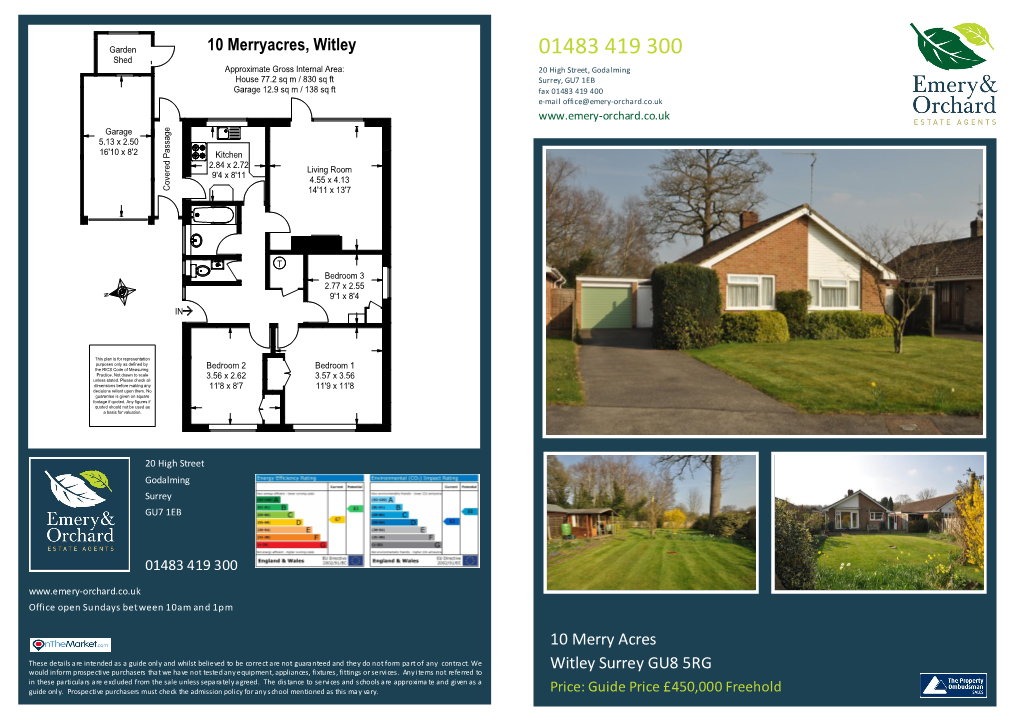 10 Merryacres, Witley 10 Merry Acres Witley Surrey GU8