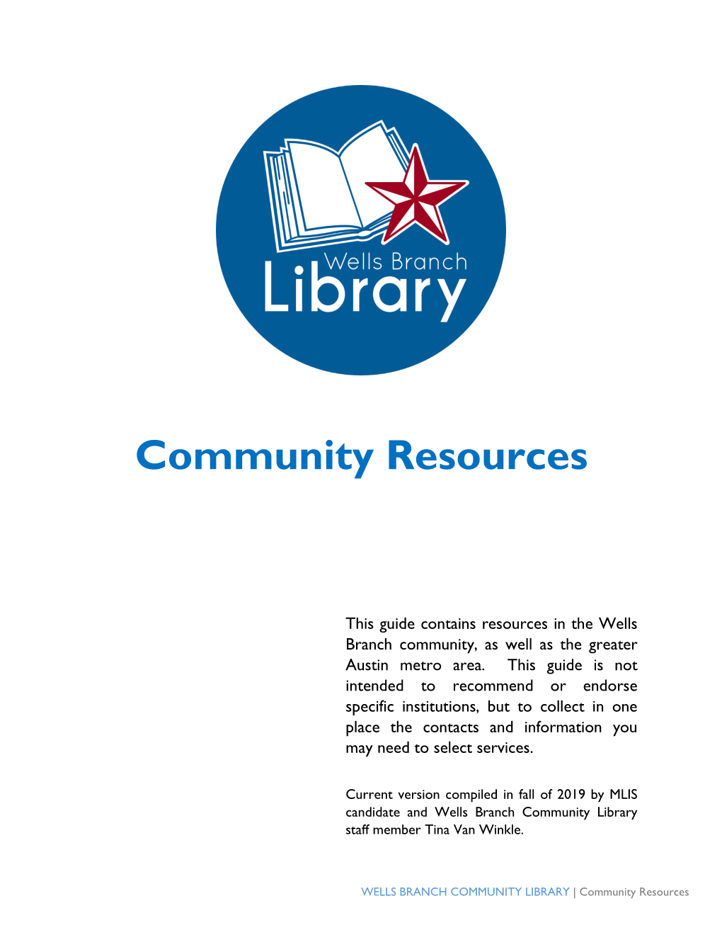 Community Resources Directory