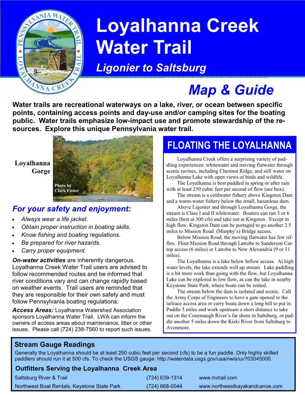 Loyalhanna Creek Water Trail