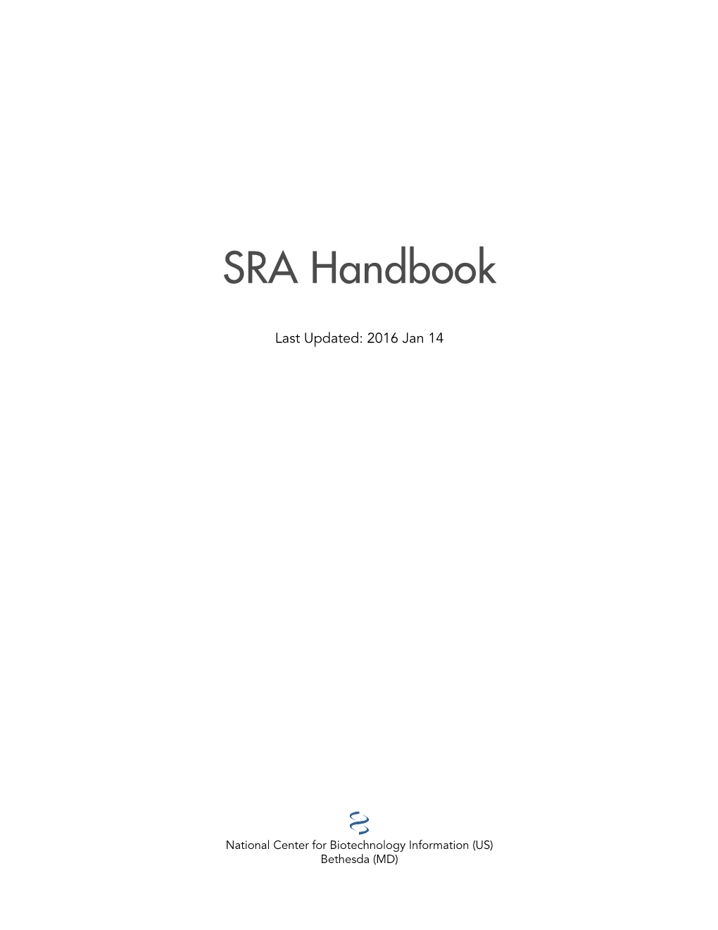 SRA Handbook