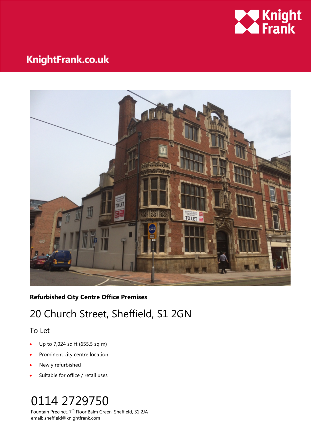 20 Church Street, Sheffield, S1 2GN