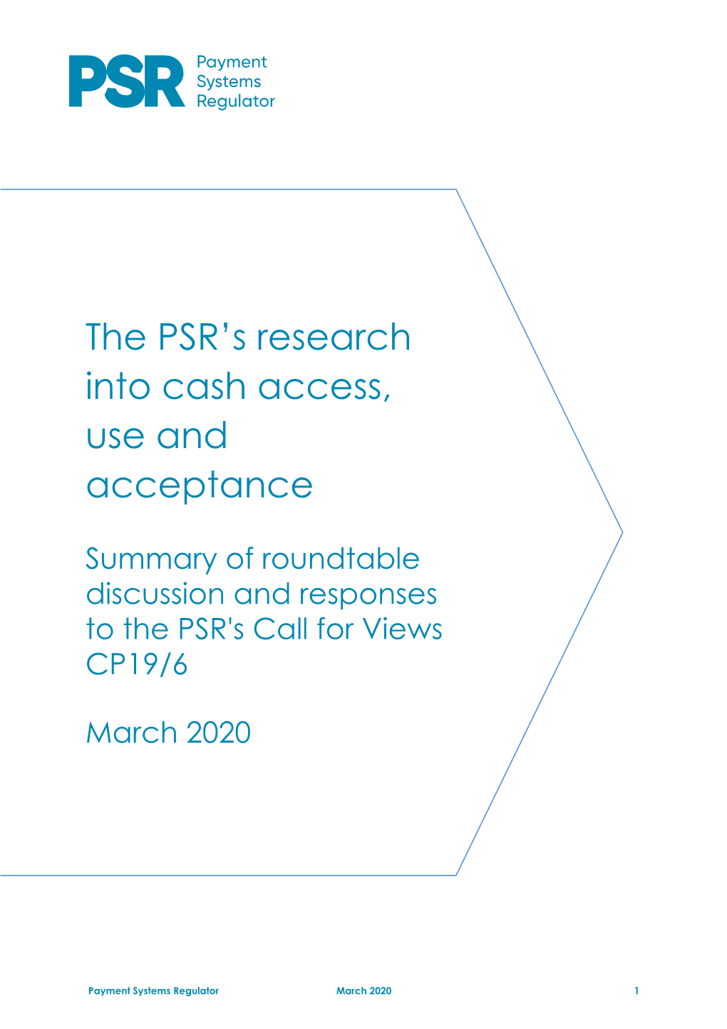 Cash Use and Acceptance Roundtable Discussion Summary and Responses