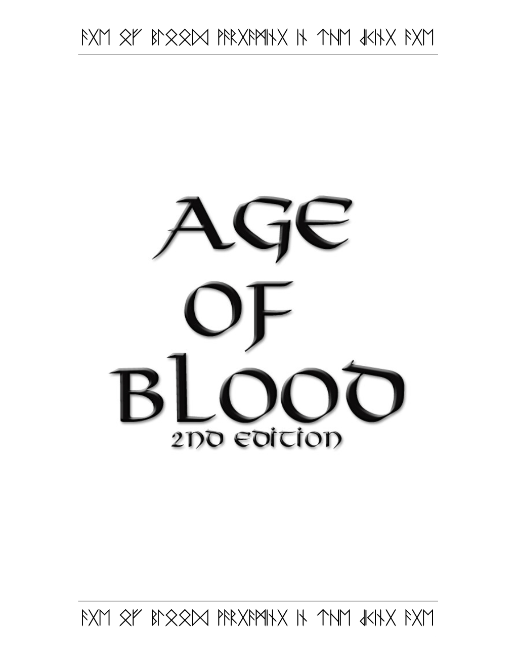 Age of Blood Wargaming in the Viking Age