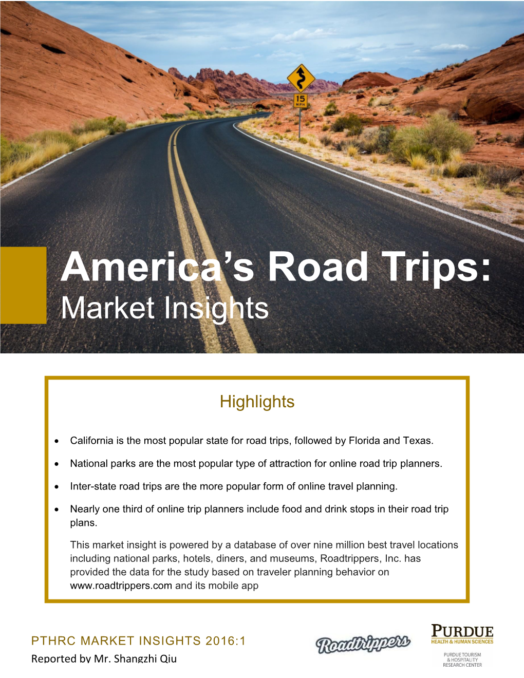 America's Road Trips