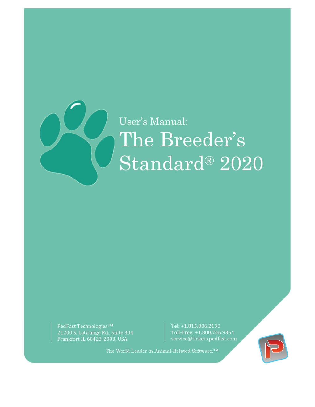 The Breeder's Standard® 2020 User Manual