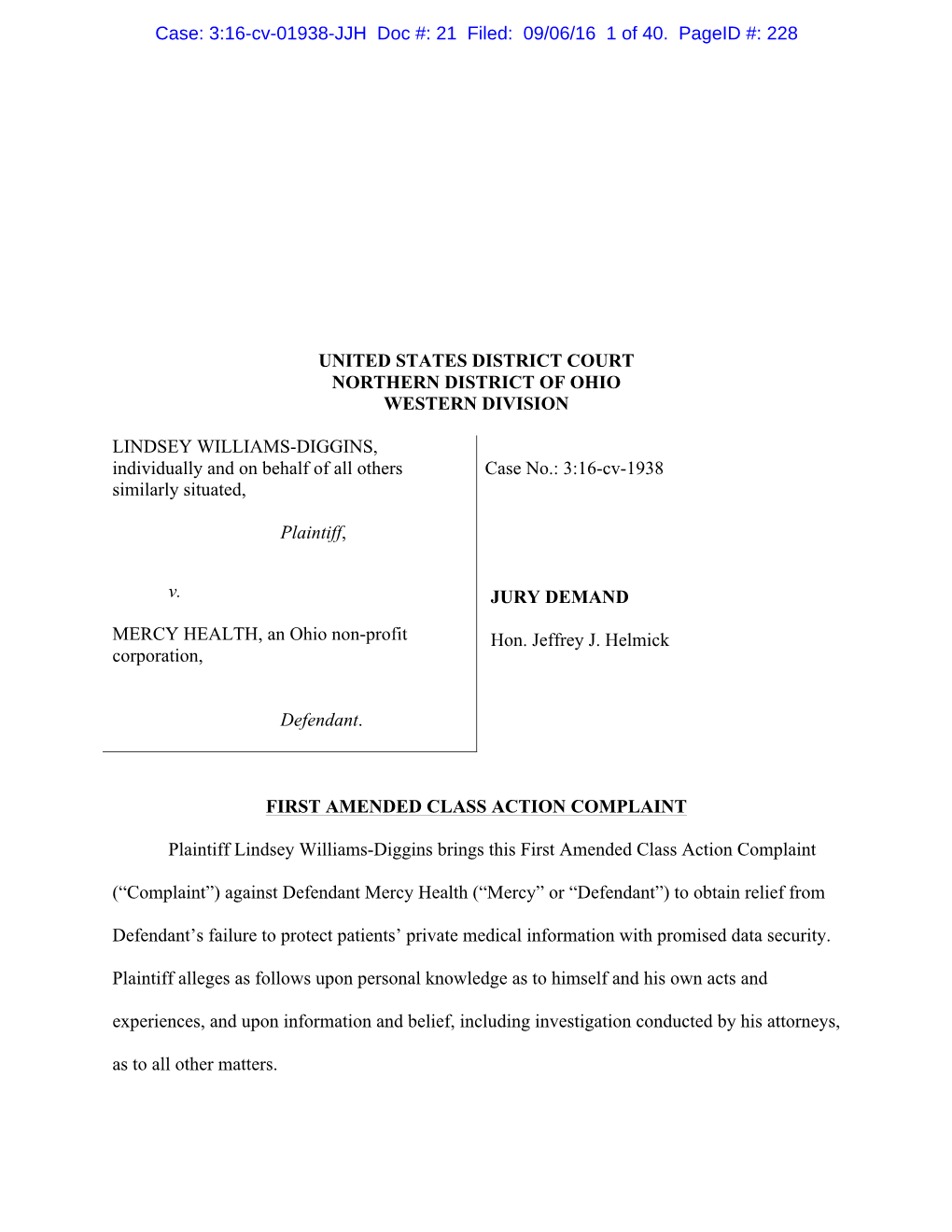 Amended Complaint