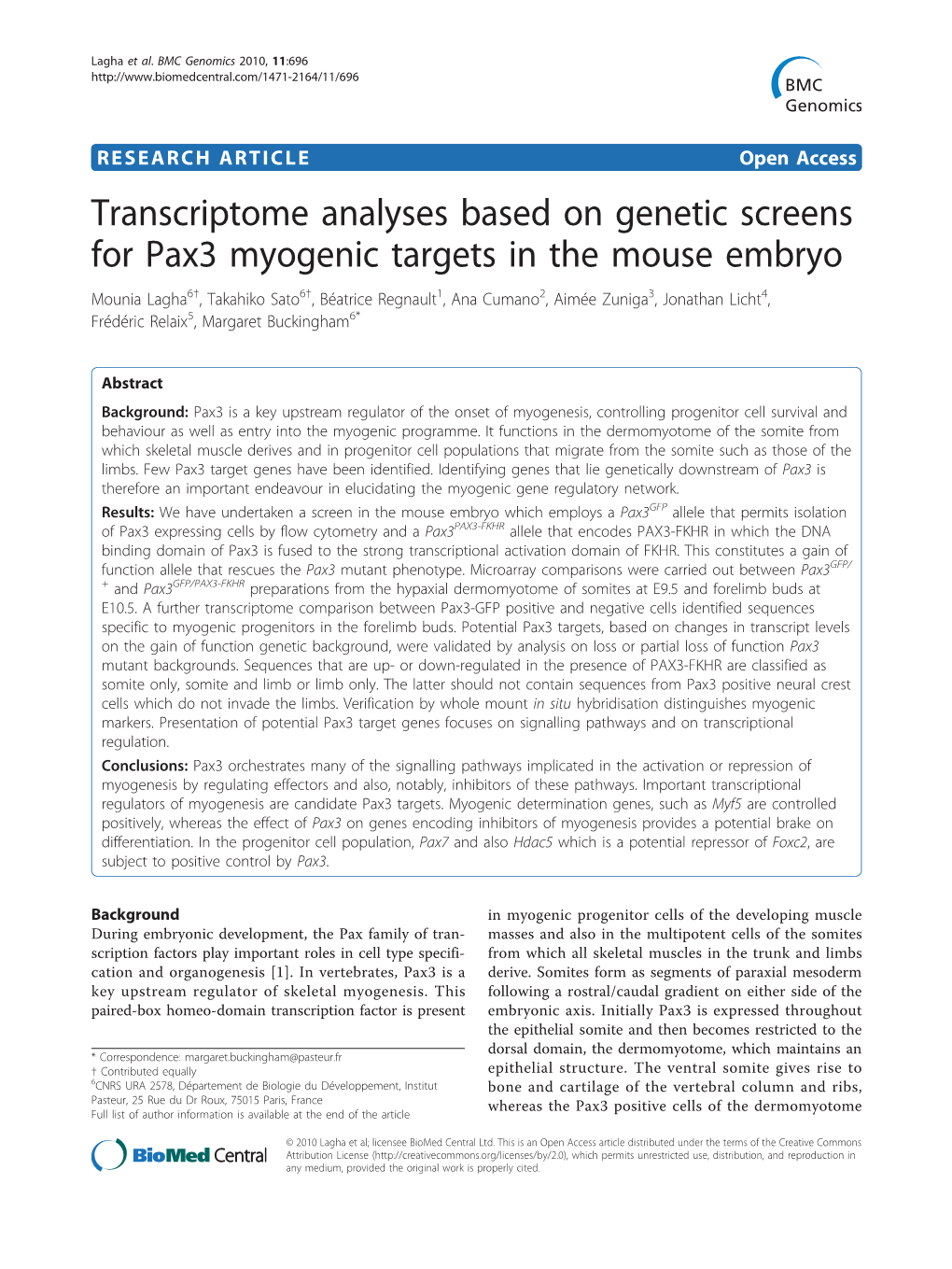 Transcriptome Analyses Based on Genetic Screens
