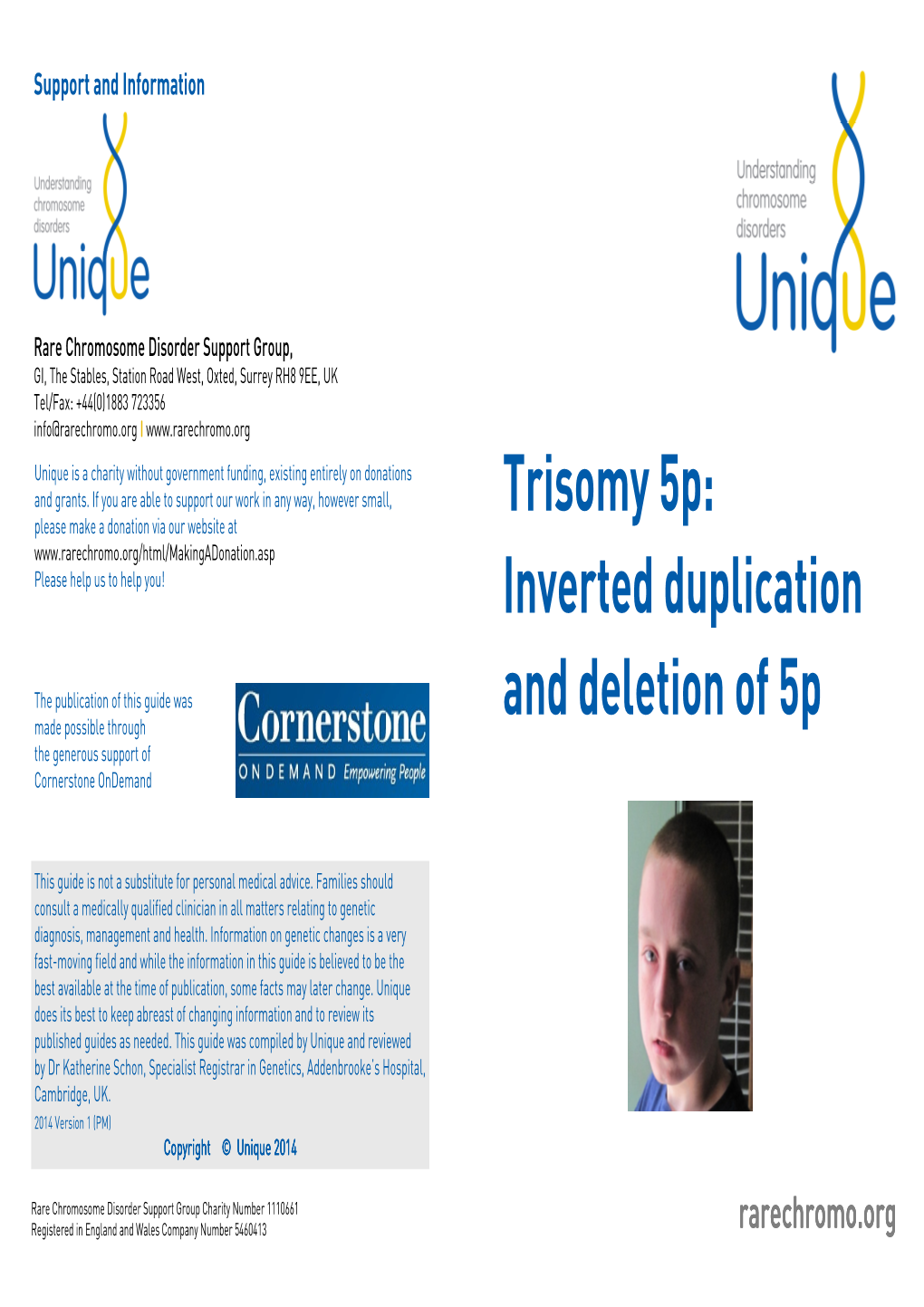 Trisomy 5P Inverted Duplication & Deletion of 5Pftnp