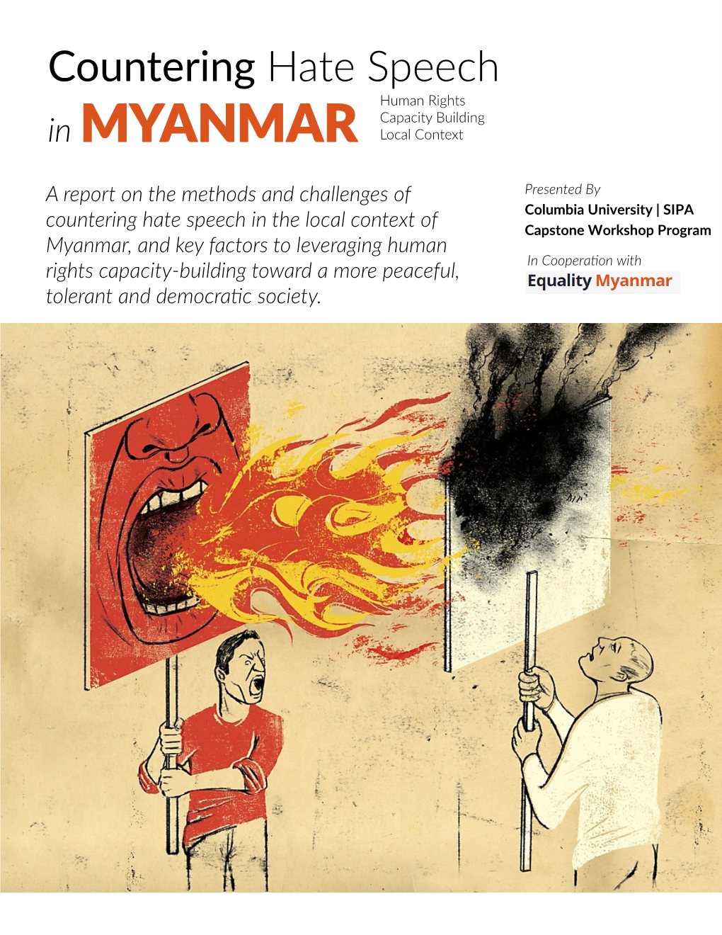 Hate Speech Human Rights Capacity Building in MYANMAR Local Context