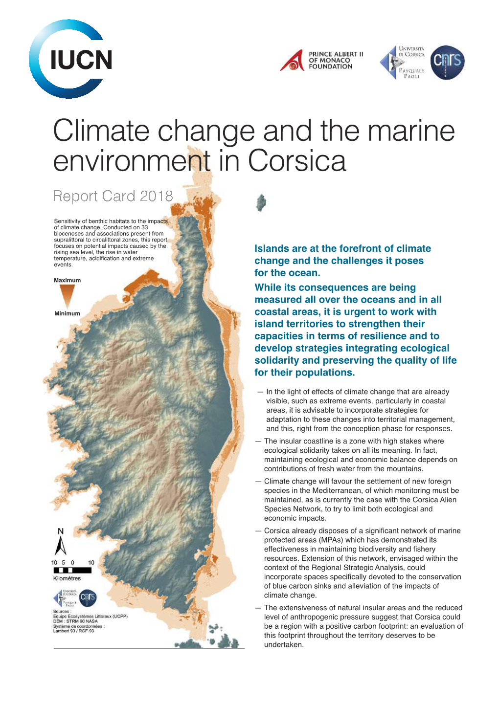 Climate Change and the Marine Environment in Corsica