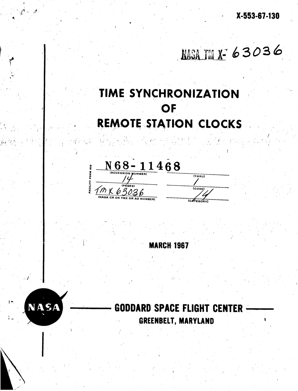 Time Synchronization of Remote Station Clocks