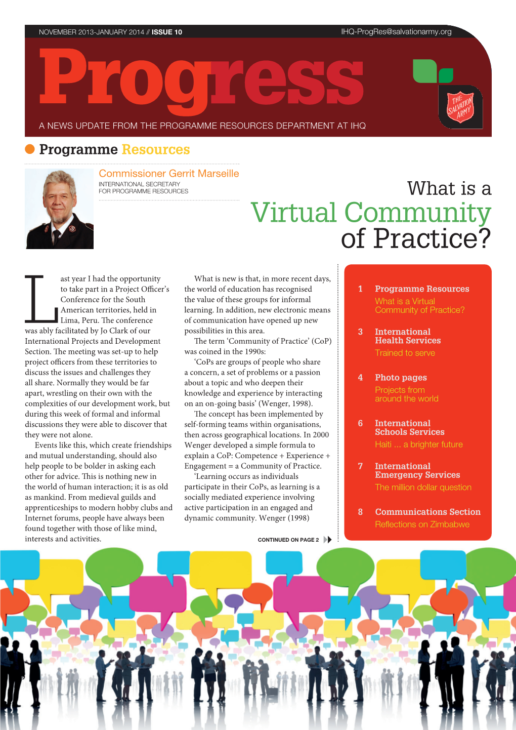 Virtual Community of Practice?