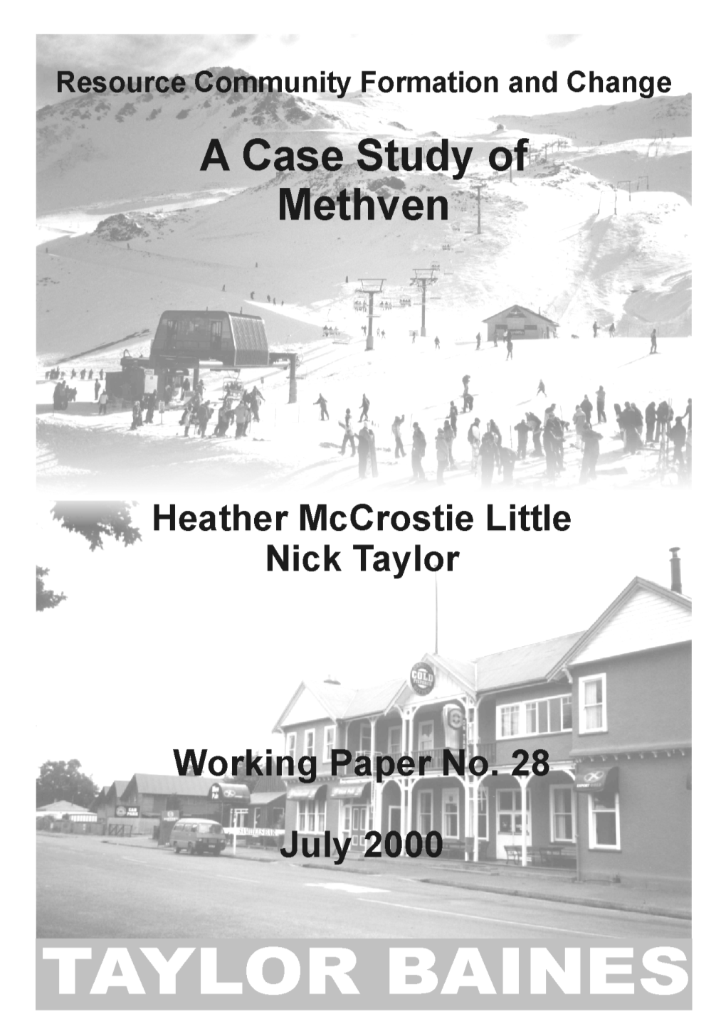 A Case Study of Methven, Mid-Canterbury