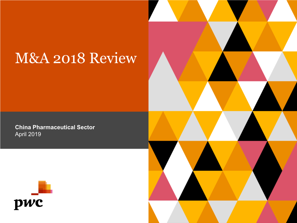M&A 2018 Review