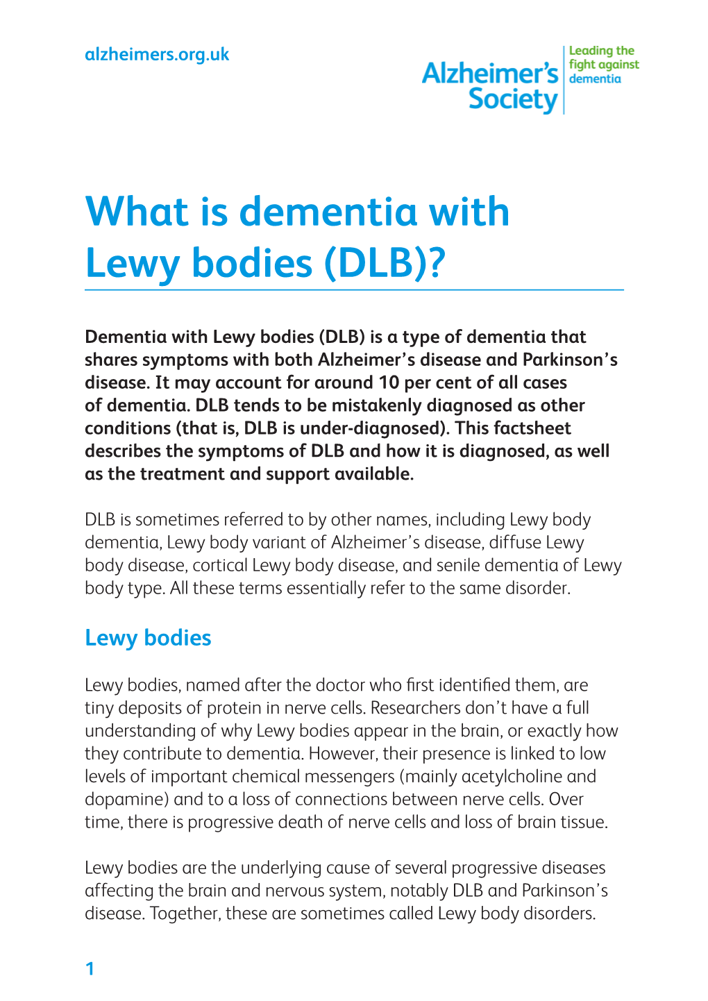 What Is Dementia with Lewy Bodies?