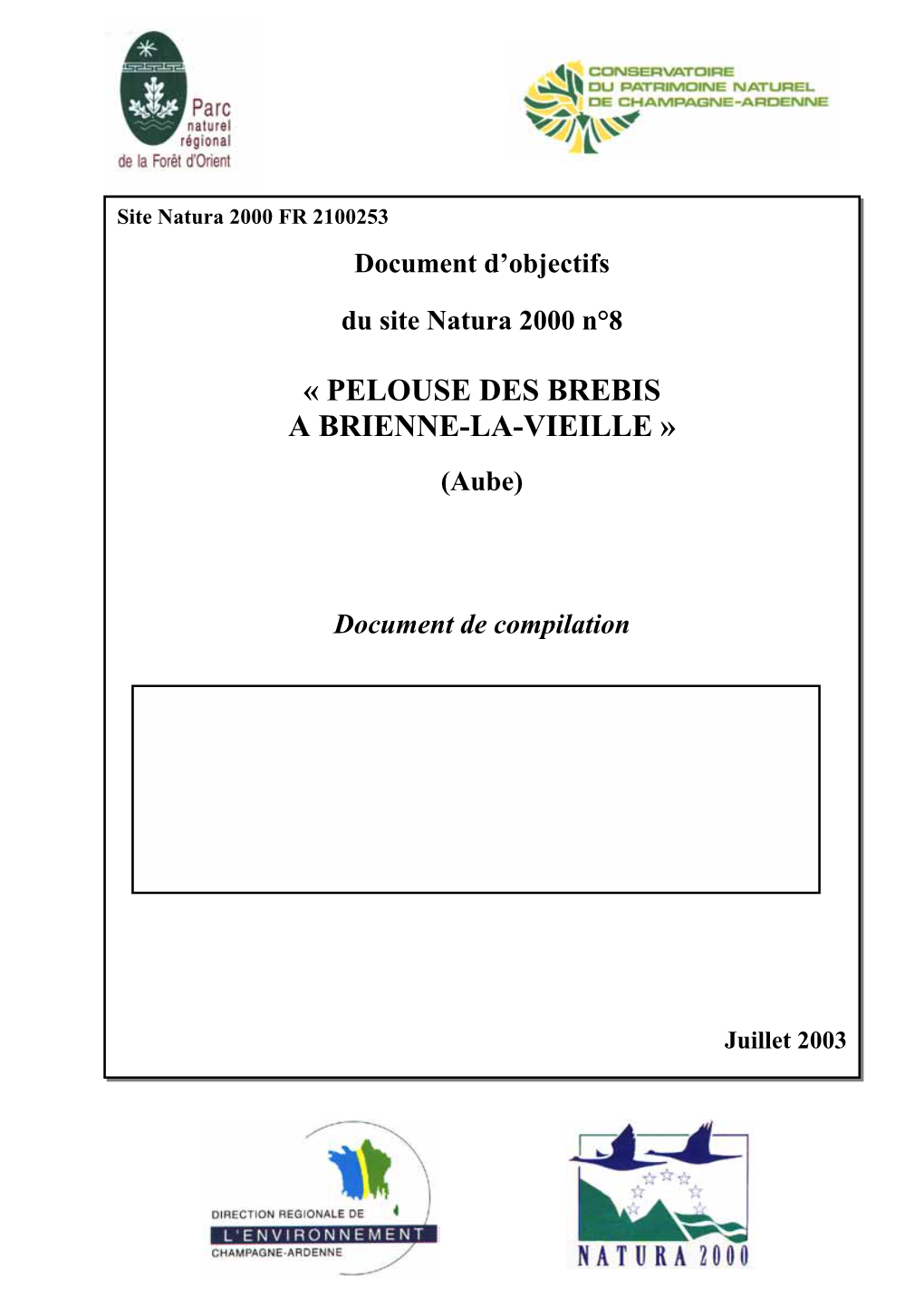 « Pelouse Des Brebis a Brienne-La-Vieille »