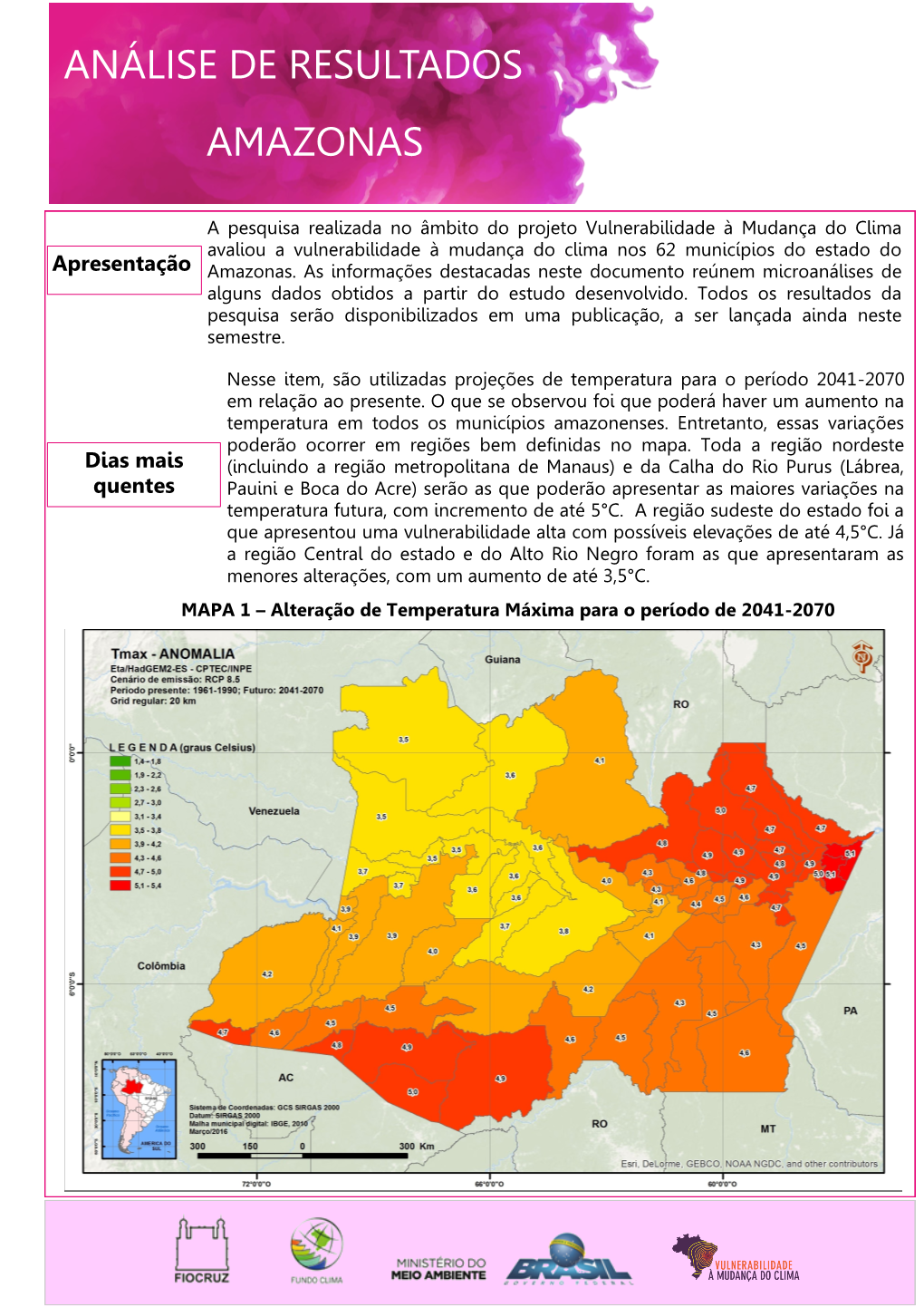 Análise De Resultados Amazonas