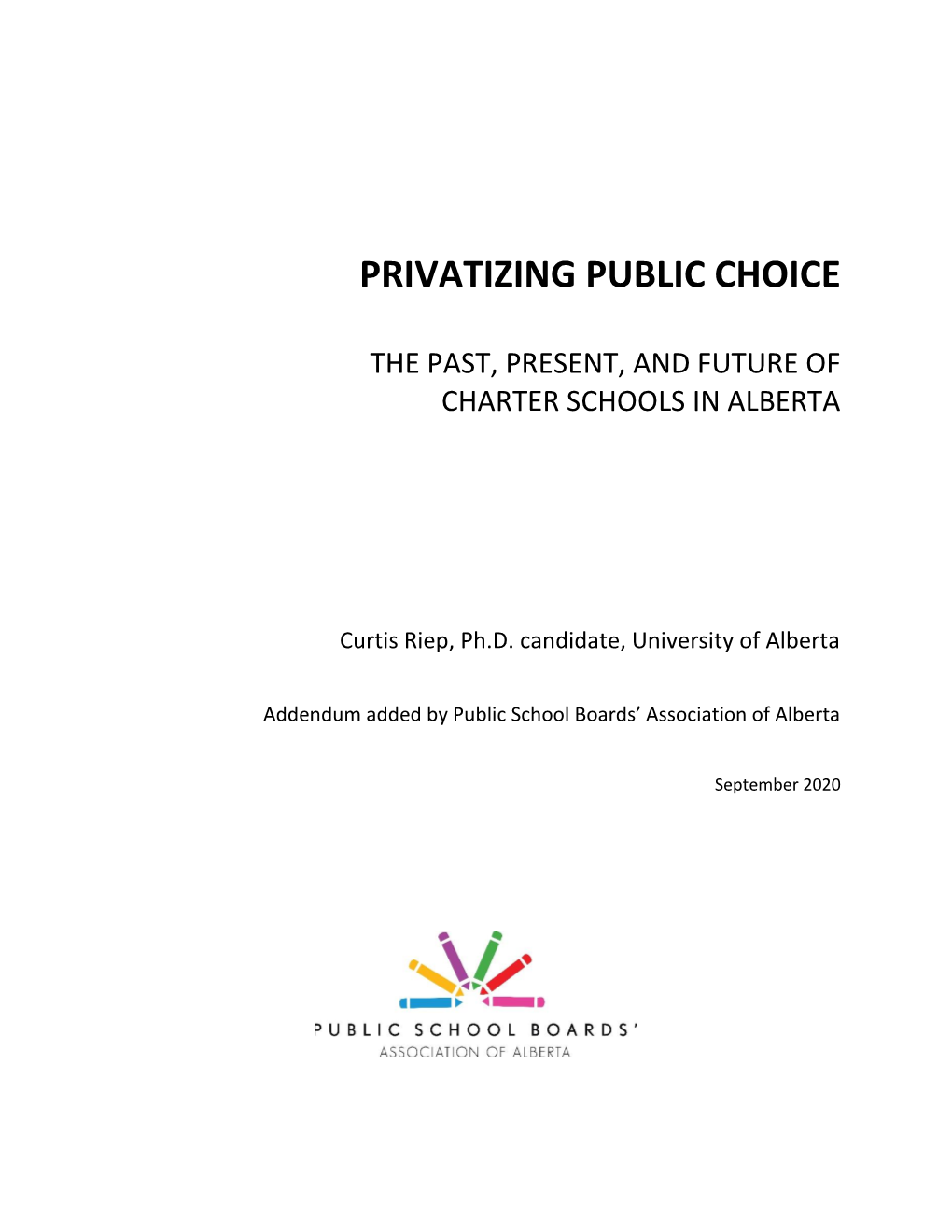 Privatizing Public Choice