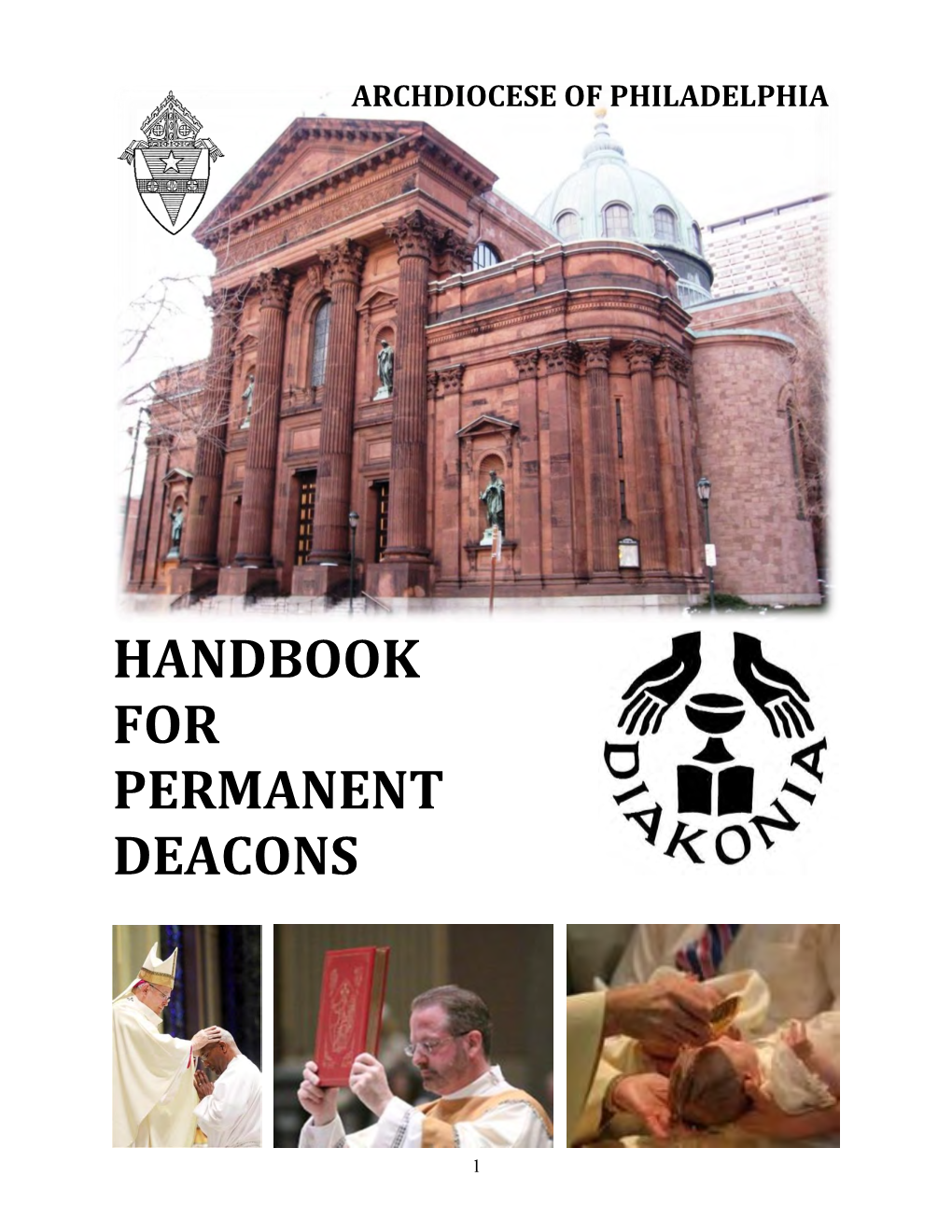 Handbook for Permanent Deacons