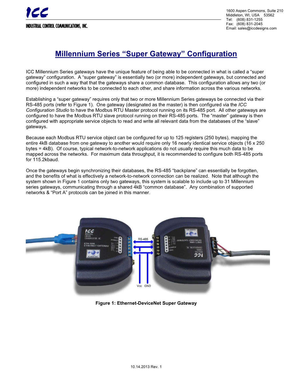 Millennium Series “Super Gateway” Configuration