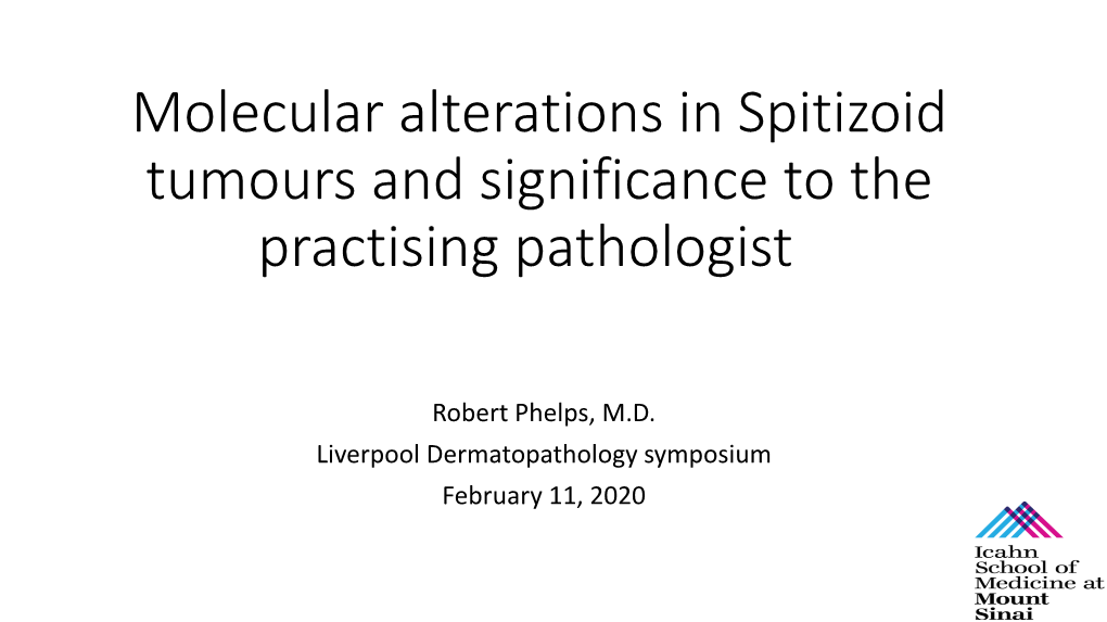 Update in Melanocytic Lesions