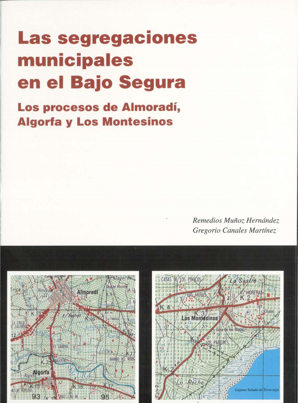 Las Segregaciones Municipales En El Baio Segura Los Procesos De Almoradí, Algorla Y Los Montesinos