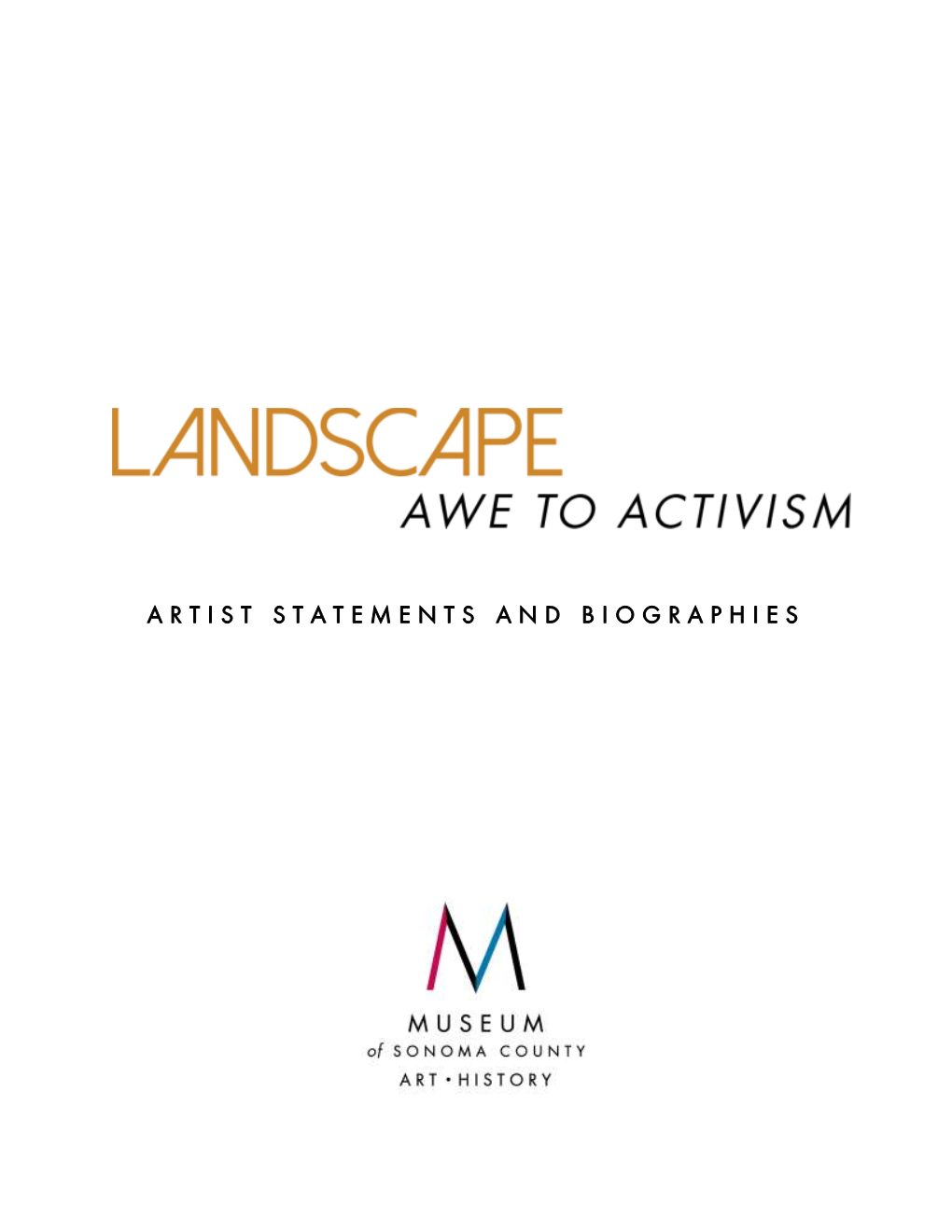 Artist Statements and Biographies